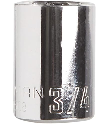 GEARWRENCH – Douille à Impact 1/2″ 6 Pans 3/4″ – Acier Chrome-molybdène (CR-MO) – Résistance Extrême – Réf. 84506N
