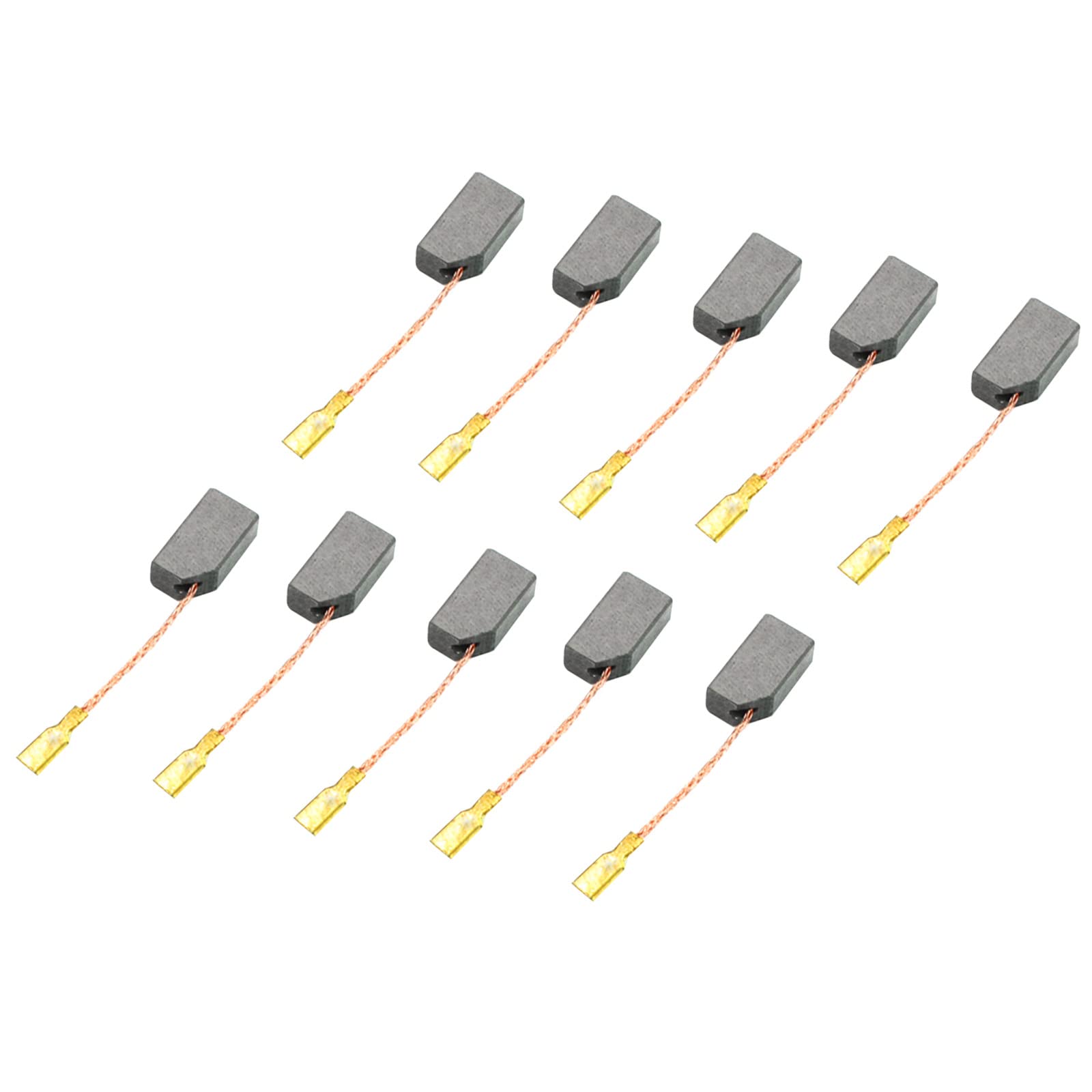 DMiotech 20 Pack 14mmx8mmx6mm Carbon Brushes for Electric Motor