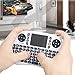 QQPOW Mini 2.4Ghz Wireless Touchpad Keyboard With Mouse For Google Android Tv Box,Pc, Pad, Xbox 360, Ps3, Htpc, Iptv (White)