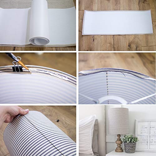 Adhesive Pressure Sensitive Styrene Sheet for Making DIY Lampshades