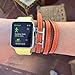 VATI Sport Band Compatible for Apple Watch Band 38mm 40mm, Soft Silicone Sport Strap Replacement Bands Compatible with 2018 iWatch Apple Watch Series 4/3/2/1, 38MM 40MM M/L (Yellow)