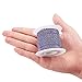 BENECREAT 10 Yard Crystal Rhinestone Close Chain Clear Trimming Claw Chain Sewing Craft about 2880pcs Rhinestones, 2mm - Sapphire (Silver Bottom)