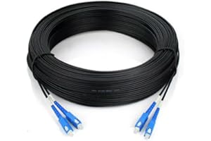 for 200M Outdoor SC UPC Duplex Drop Patch Cable SC Singlemode 2 G657A Fiber Optic Patch Cord Fiber Optic Jumper Cable 1pcs