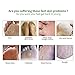 3 Pairs Foot Peel Mask & 2 Pairs Hand Peel Mask, Natural Aloe Extract, Remove Dead Skin, Exfoliating for Dry Foots and Hands, Repair Rough Skin for Women, Menthumb 4