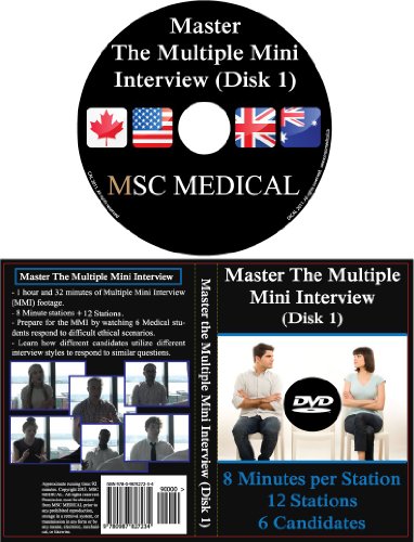 Amazon Com Master The Multiple Mini Interview Mmi Disk 1 Msc Medical Movies Tv