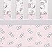 Bedtime Originals Hello Kitty Luv Hearts 3 Piece Crib Bedding Set, Pink/Gold