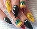 Marijuana Pot Leaf Water Slide Nail Art Decals Set #2