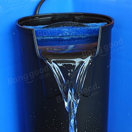 Bazaar Low Water Fresh Internal Hang On Aquarium Fish Turtle Reptile Tank Power Filter - Thumbnail 2