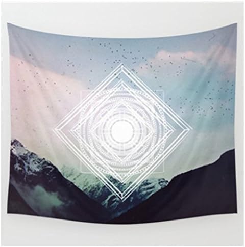 Sunset Galaxy Night Sky Clouds Tapestries Wall Hanging Indian Wall Art by Einfachheit (clouds, 5951inches)