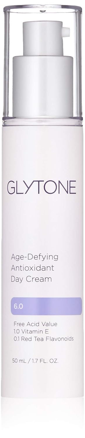 Glytone Age,Defying Antioxidant Day Cream with Vitamin E, Glycolic Acid & Hyaluronic Acid to Hydrate, Renew and Reduce Signs of Aging, 1.7 oz.