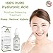 SKIN DEVA 100% Pure Hyaluronic Acid Serum For Face 1 oz of Discoloration Correcting Serum Anti Aging Anti Wrinkle Acid Locks in Essential Moisture Keeps Skin Hydrated Facial Serums For All Skin Types