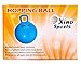 Xino Sports Hopping Ball for Kids, Teens & Adults - Fun Bouncy Ball with Handle, Durable and Safe Hopper, Indoor and Outdoor Toy for Jumping & Exercise (Blue, 22 Inch Diameter)