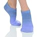 Great Soles Ombre and Leopard Print Non Skid Socks for Women - Non Slip Grip Yoga Socks for Pilates, Barre, Ballet
