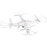 Syma X5C-1/ X5C Drone Quadcopter de 6 Ejes con Cámara HD de alta definición y Control Remoto 2.4G 4CH RTF 2G TF Tarjeta