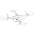 Syma X5C-1/ X5C Drone Quadcopter de 6 Ejes con Cámara HD de alta definición y Control Remoto 2.4G 4CH RTF 2G TF Tarjeta