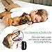 Dog No Bark Shock Collar Training System with Harmless Warning Beep & 7 Levels of Adjustable Sensitivity Control for Small, Medium & Large Dogs - Manual Included