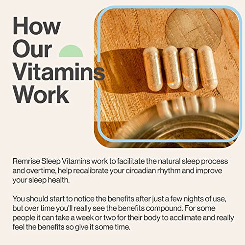 Remrise Sleep Vitamin Helps Promote Sleep and Sleep Quality Reishi