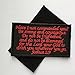 SpaceAuto Joshua 1:9 Tactical Morale Desert Badge Embroidery Hook & Loop Emblem Patch 3.93