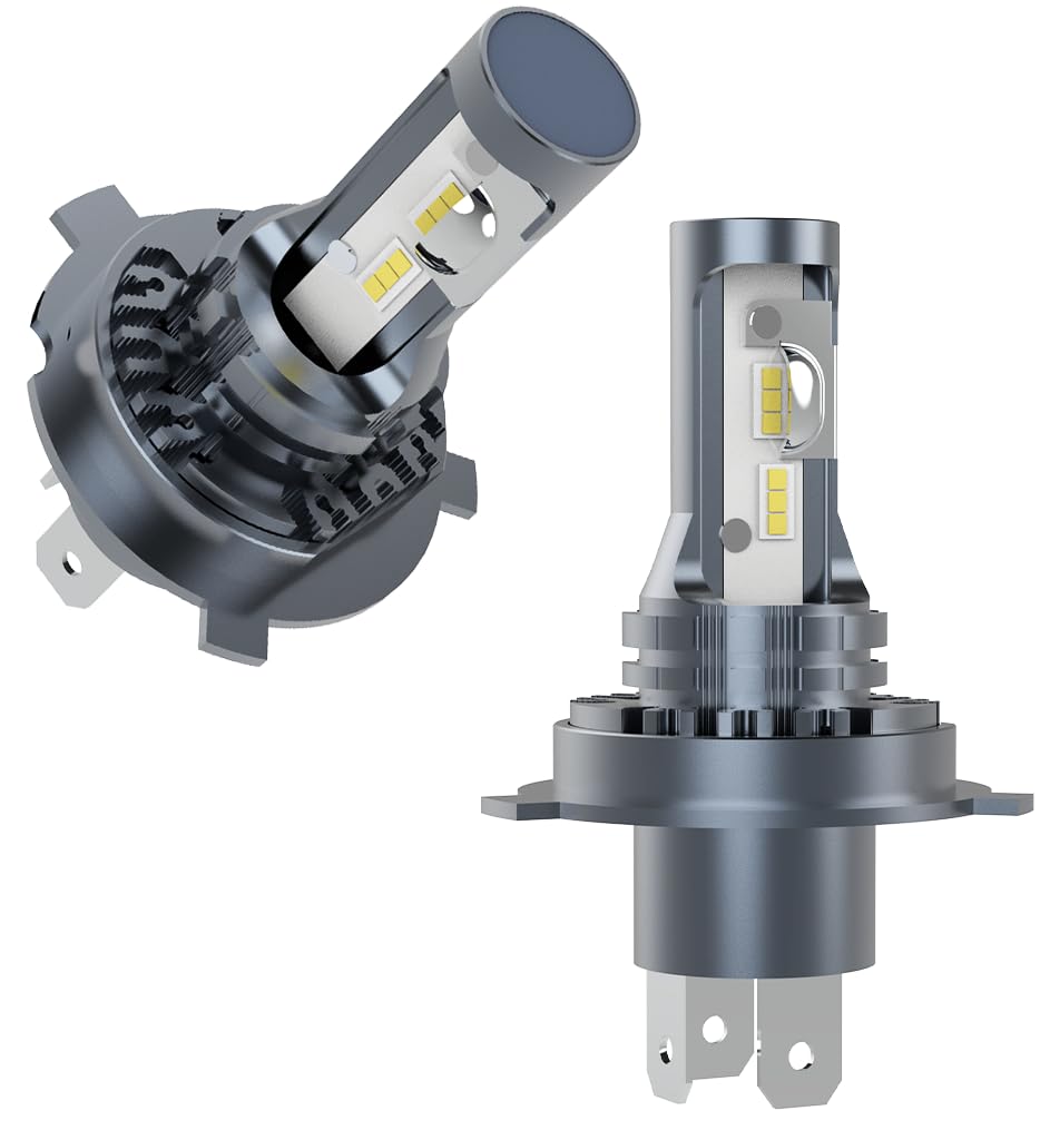 Photo 1 of CHOPDARK H19 H4 9003 HB2 HS1 LED Bulbs Fog Lamp 12V 24V 20000Lm Bright 40W 6500K Fanless EMC Plug and Play for Cars Motorcycles Trucks 2pcs