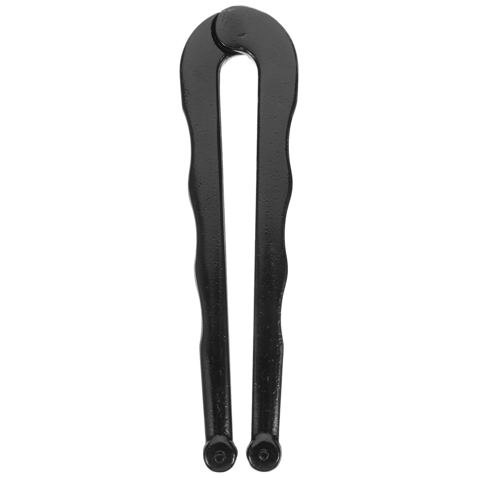 DOITOOL Adjustable Hook Wrench for Angle Grinder Nut Vertical Hole Spanner with Replaceable Head and Dual Claw Design 6.3 X 1.6 X 0.7 Inch Hand Tool