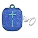 Ultimate Ears Wonderboom 2 Waterproof Bluetooth Speaker (Bermuda Blue) Bundle with USB Wall Charger and USB Cable (3 Items)