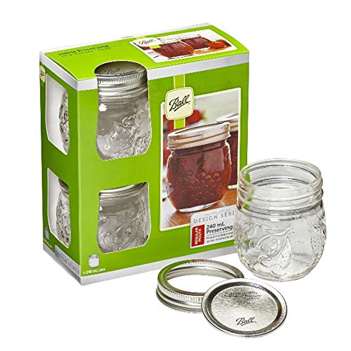 BALL MASON JARS Ball Mason Glass Preserving Homemade Jam Gift Jars