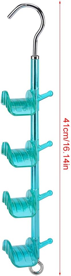 Portable Handbag Hangers & Hooks,Fdit 4 Hooks Hanging Handbag Holder Rotateble Closet Accessories for Purses Handbags - Image 4