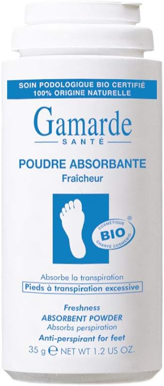 GamARde Poudre Absorbante Freshness Absorbent Powder (Anti-Perspirant for Feet) 1.2oz, 35ml
