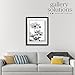 Gallery Solutions 8x10 Black Wood Picture Frame with Double White Mat for 5x7 Image