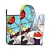 Xiaoxian Pokemon 133 Hittebestendige keukenovenhandschoenen, ovenhandschoenen en potdekselhandschoenen, veilig om te…