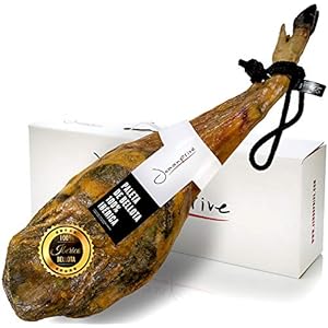Pata Negra Schinken 100% Iberico aus Eichelmast (Vorderschinken) 4 – 4.5 Kg – Spanischer Jamon Iberico (Paleta Iberica…
