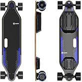 Askate A1 Electric Skateboard with Remote, Rang Up to 17 Miles/24, 8 Ply Canadian Maple, Smooth Breaking, Suitable for Younger Beginners