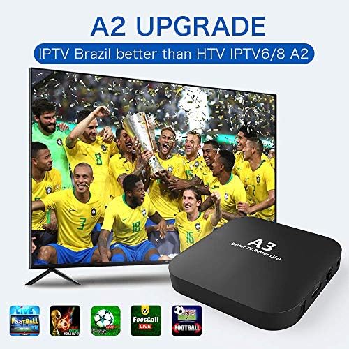 IPTV Brazil Brazilian Box,2019 Newest A2 Brasil Box Better Faster Then IPTV8 HTV 6 IPTV6+, HTV 5 A3 IPTV5+ 4k canais do Brazil Upgraded, More Then 250+ Live Brazilian BTV IP TV Channels, Movies Show