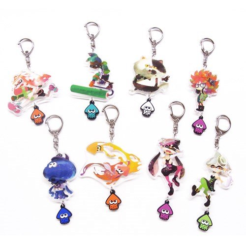 スプラトゥーン イカす ラバーつき アクリルキーホルダー 第三弾 全8種セットの買取価格 相場 高価買取なら買取一括比較のウリドキ