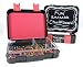 Quick Gourmet Leak Proof Lunch Box with 3 Compartments / Bento Box for Kids and Adults / Perfect Portion Control / Eco Friendly / Stackable with BONUS Black Chalkboard Lid and Chalk Pen