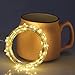 String Lights Moniko with Remote Copper Wire Lights Indoor or Outdoor Christmas Lights for Bedroom Garden Patio Wedding Christmas Tree Party Waterproof 100 LEDs 33 ft with Power Adapter (Yellow)