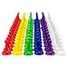Brybelly 100 Assorted 25mm Game Pawns in 6 Colors, About 16 Pawns Per Color