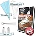 Russian Piping Tips - Cake Decorating Supplies - 126 Baking Supplies Set - 62 Icing Nozzles - 60 Pastry Disposable Bags- 2 Couplers- Silicone Bag- Gift Box- Cupcake Decoration Kit- Best Kitchen Gift