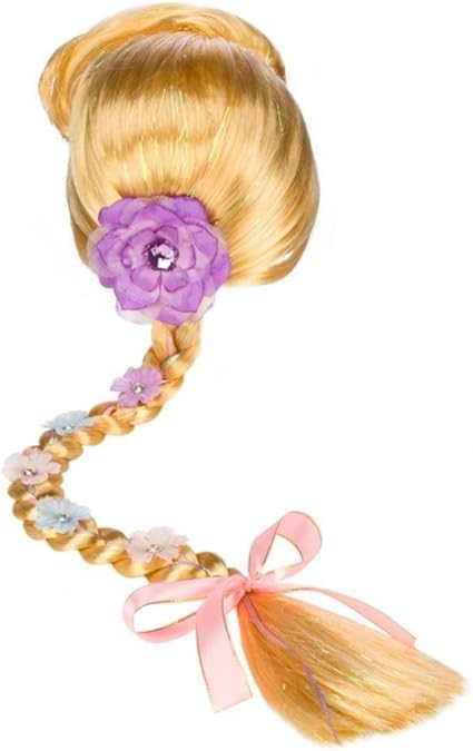 rapunzel dress and wig