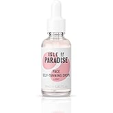 Isle of Paradise Self Tanning Drops - Color Correcting Self Tan Drops for Gradual Glow, Vegan and Cruelty Free, 1.01 Fl Oz