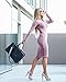 BLON’S Laptop Bag for Women, Perfect Business Tote To Keep Your Laptop Up To 15.6 inches & Accessories, Documents & Notebook Safe (Dark Grey)