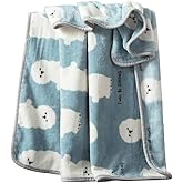 cutie pumpkin Comfy Fleece Flannel Toddler Blanket for Crib,Stroller Wrap Blanket for Baby Toddler,Warm Cozy Kid Throw Blanket for Bedroom Couch Sofa Bed Boys and Girls(40x50 Inch,Fluffy Puppy)