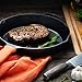 LEGEND COOKWARE Cast Iron Skillet with Lid | Large 12” Frying Pan with Glass Lid & Silicone Handle | Induction, Cooking, Sautéing & Grilling | Lightly Pre-Seasoned Cookware Gets Better with Use