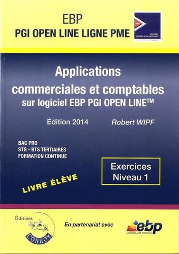 Applications commerciales et comptables sur logiciel EBP PGI open line