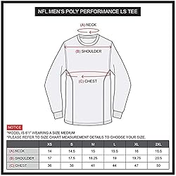 Ultra Game NFL Men's Active Lightweight Quick Dry