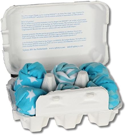 XPLORY Soggs Box of Its A Boy Socks