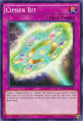 Yu-Gi-Oh! - Cipher Bit (INOV-EN069) - Invasion: Vengeance - 1st Edition - Common