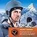 French Fitness Revolution - Skull Cap Helmet Liner Running Beanie - Ultimate Thermal Retention and Performance Moisture Wicking. Fits Under Helmets 2pack - Black & Gray