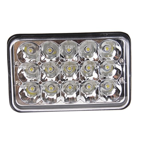 image for SUNPIE Rectangular 4x6 Inch LED Headlights Bulb for Peterbilt Kenworth