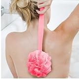 JUJU® 18in Long Handle Bath Body Back Brush Shower Nylon Mesh Scrubber Loofah Sponge Large Head